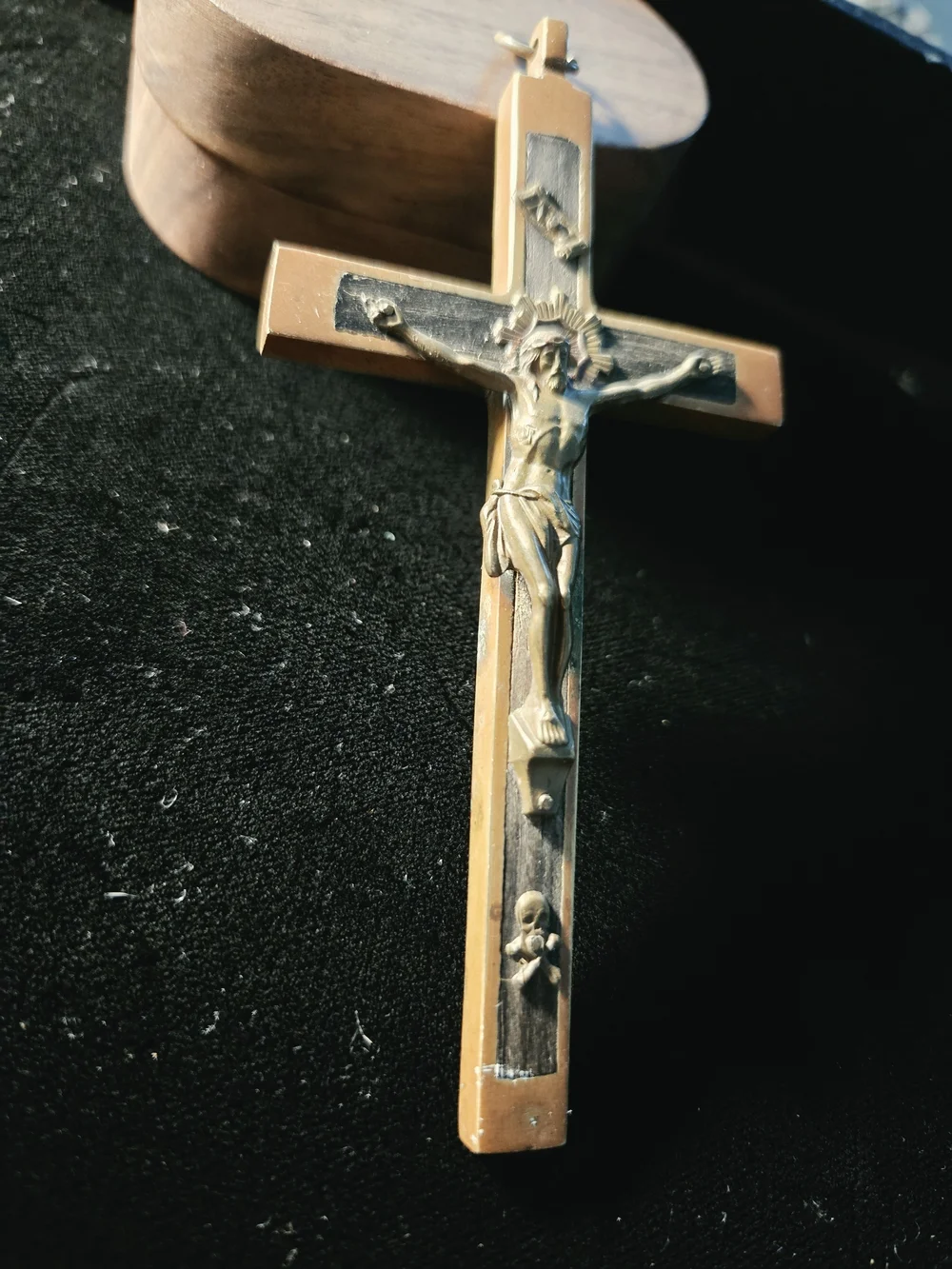 Antique German Pectoral Crucifix